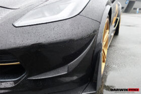 DarwinPRO 2013-2019 Corvette C7 Z51 Z06 Grandsport Carbon Fiber Fender Flares - image 6