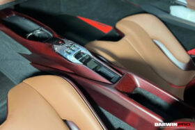 DarwinPro Aerodynamics DarwinPRO 296 GTB & GTS (Type F171) OE Style Dry Carbon Fiber Center Control Surround Panel Rear