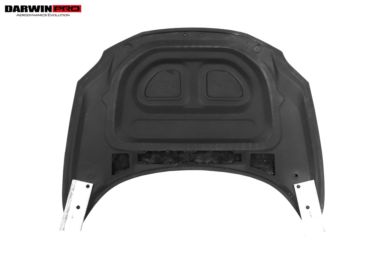 DarwinPRO 2022-2026 Ferrari 296 Type F171 OE Style Carbon Fiber Hood | Fits GTB, GTS - view 3