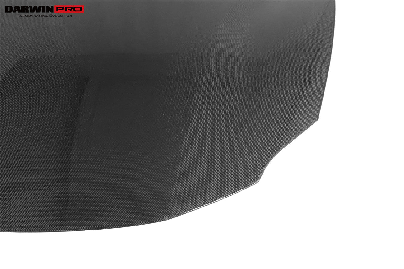 DarwinPRO 2022-2026 Ferrari 296 Type F171 OE Style Carbon Fiber Hood | Fits GTB, GTS - detail 1