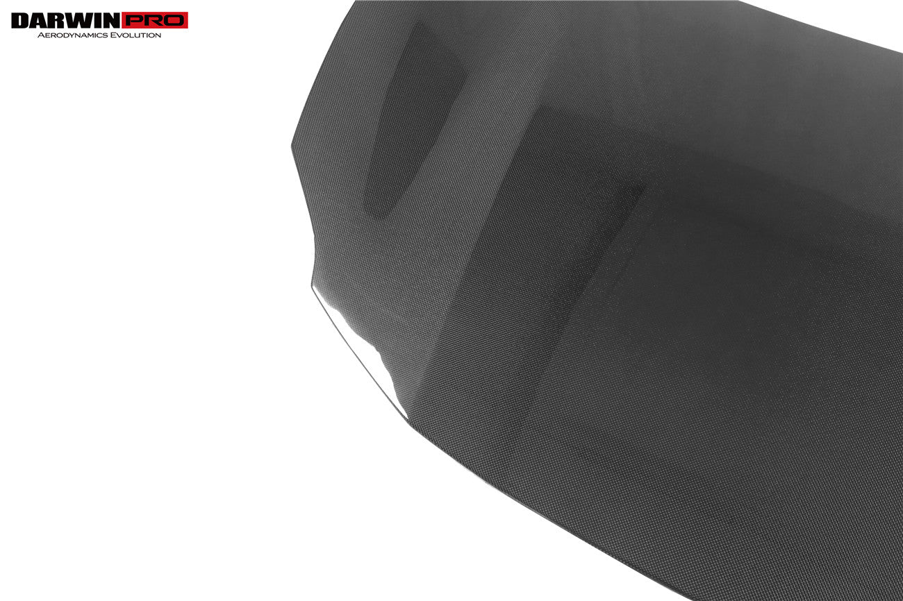 DarwinPRO 2022-2026 Ferrari 296 Type F171 OE Style Carbon Fiber Hood | Fits GTB, GTS - detail 2