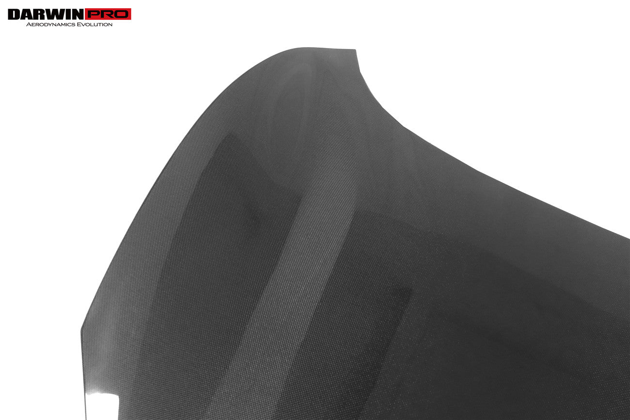 DarwinPRO 2022-2026 Ferrari 296 Type F171 OE Style Carbon Fiber Hood | Fits GTB, GTS - detail 3