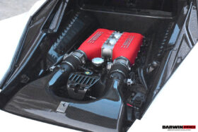 DarwinPro Aerodynamics DarwinPRO 458 Italia Speciale Dry Carbon Fiber Engine Bay Panels for Ferrari 458 - Image 7