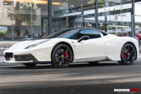 DarwinPRO 2010-2015 Ferrari 458 Italia and Spider Carbon Fiber Hood and Partial Carbon Fiber Front bumper DarwinPRO (BKSS Design) - image 3