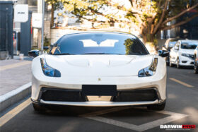 DarwinPRO 2010-2015 Ferrari 458 Italia and Spider Carbon Fiber Hood and Partial Carbon Fiber Front bumper DarwinPRO (BKSS Design) - image 2