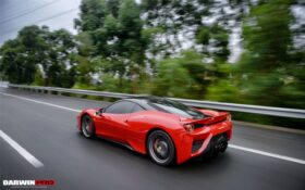 DarwinPro Aerodynamics DarwinPRO 458 Italia Partial Carbon Fiber Full Body Kit DarwinPRO (BKSS Design) for Ferrari 458 -