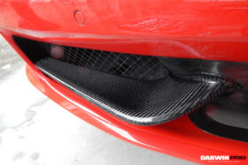 DarwinPro Aerodynamics DarwinPRO 458 Italia and Spider Carbon Fiber Front Canards DarwinPRO (OE) for Ferrari 458 - Image 8