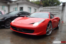 DarwinPro Aerodynamics DarwinPRO 458 Italia and Spider Carbon Fiber Front Canards DarwinPRO (OE) for Ferrari 458 - Image 4