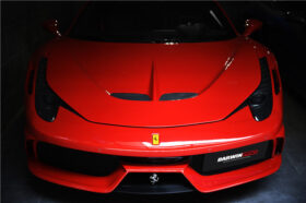 DarwinPRO 2010-2015 Ferrari 458 Italia and Spider Partial Carbon Fiber Front Bumper DarwinPRO ( Speciale Design) - image 6