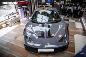 DarwinPRO 2010-2015 Ferrari 458 Italia and Spider Partial Carbon Fiber Front Bumper DarwinPRO ( Speciale Design) - image 10