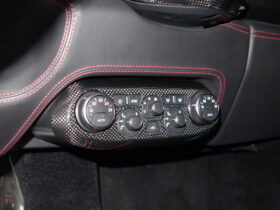 DarwinPro Aerodynamics DarwinPRO 458 Dry Carbon Fiber AC Control Panel Cover DarwinPRO (OE) Fits Italia, Spider, Speciale