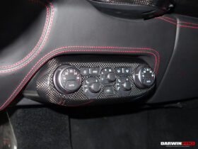 DarwinPro Aerodynamics DarwinPRO 458 Dry Carbon Fiber AC Control Panel Cover DarwinPRO (OE) Fits Italia, Spider, Speciale