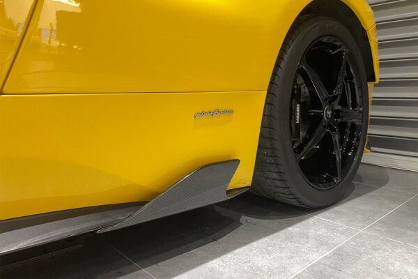 DarwinPRO 2010-2015 Ferrari 458 Italia and Spider Carbon Fiber Side Skirts Canards DarwinPRO ( Speciale Design)