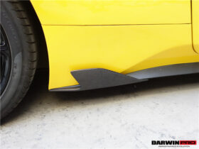 DarwinPRO 2010-2015 Ferrari 458 Italia and Spider Carbon Fiber Side Skirts Canards DarwinPRO ( Speciale Design) - image 10