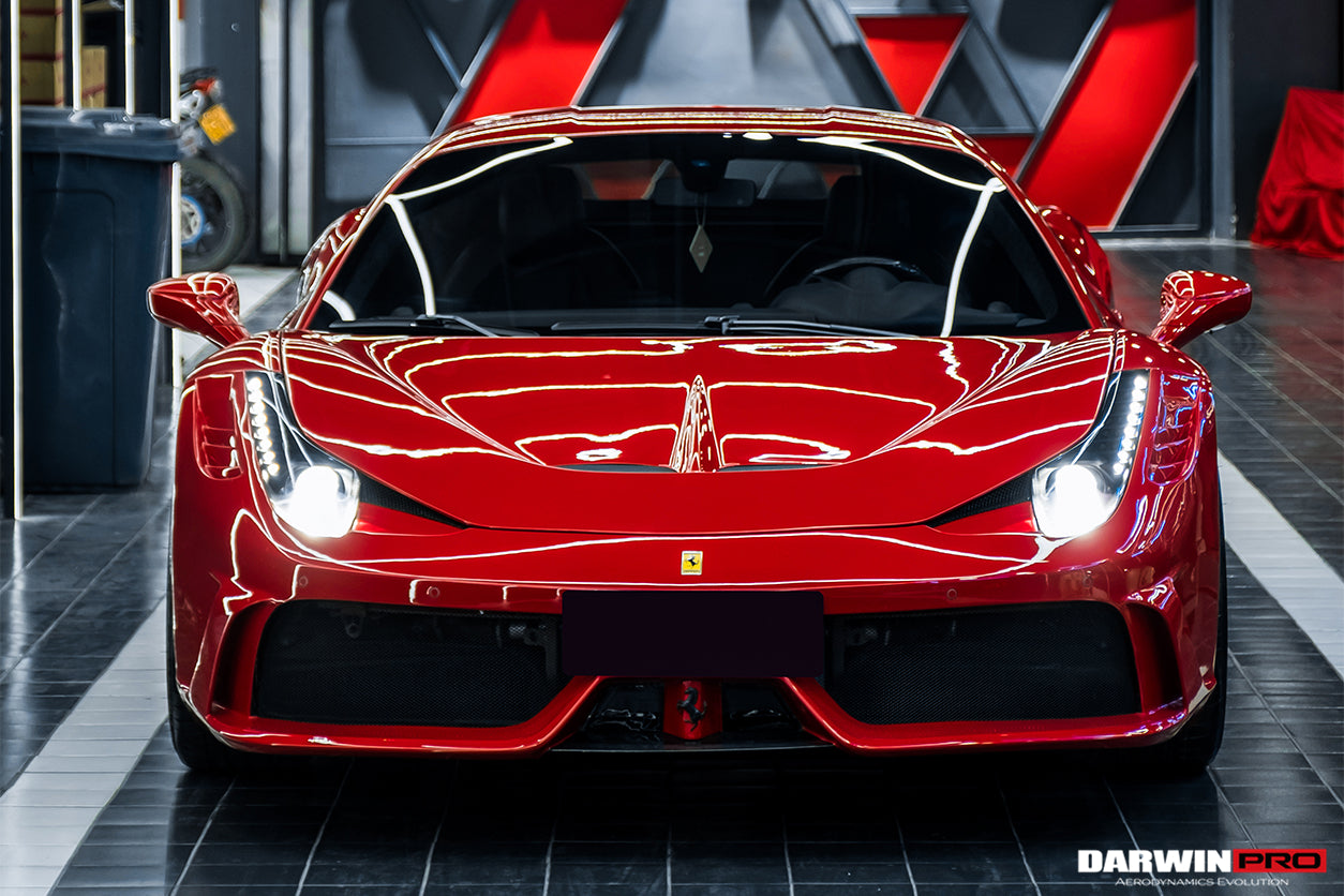 DarwinPro Aerodynamics DarwinPRO 458 Italia and Spider Carbon Fiber Hood DarwinPRO ( Speciale Design) for Ferrari 458 -
