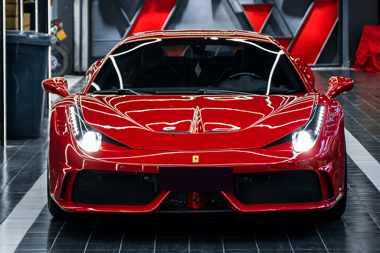 DarwinPRO 2010-2015 Ferrari 458 Italia and Spider Carbon Fiber Hood DarwinPRO ( Speciale Design) - FF Performance