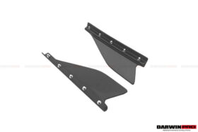 DarwinPRO 2013-2015 Ferrari 458 Speciale Carbon Fiber Side Skirt Canards - image 2