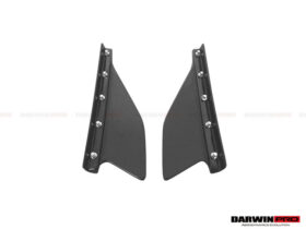 DarwinPRO 2013-2015 Ferrari 458 Speciale Carbon Fiber Side Skirt Canards - image 3