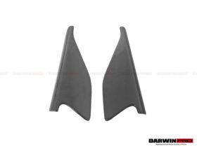 DarwinPRO 2013-2015 Ferrari 458 Speciale Carbon Fiber Side Skirt Canards - image 6