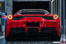 DarwinPro Aerodynamics DarwinPRO 458 Speciale Carbon Fiber Rear Diffuser for Ferrari 458 - Image 4