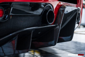 DarwinPro Aerodynamics DarwinPRO 458 Speciale Rear Bumper with Diffuser with Lights for Ferrari 458 - Image 6