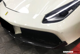 DarwinPro Aerodynamics DarwinPRO 488 GTB & Spider Carbon Fiber Front Lip for Ferrari 488 - Image 2