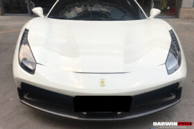 DarwinPro Aerodynamics DarwinPRO 488 GTB & Spider Carbon Fiber Front Lip for Ferrari 488 - Image 3