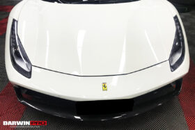 DarwinPro Aerodynamics DarwinPRO 488 GTB & Spider Carbon Fiber Front Lip for Ferrari 488 - Image 5