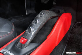 DarwinPro Aerodynamics DarwinPRO 488 Dry Carbon Fiber Bridge Control Fits GTB, Spider for Ferrari 488 - Image 4