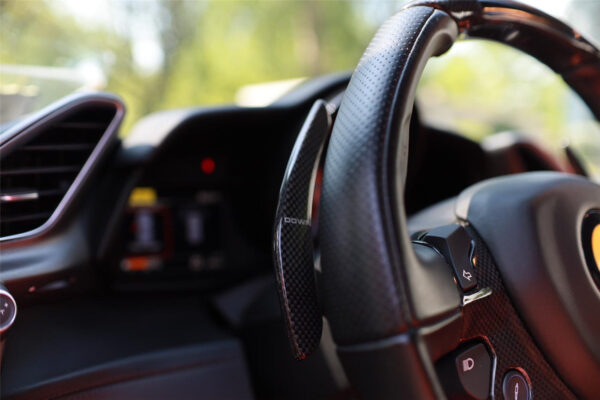 DarwinPRO 2015-2026 Ferrari Autoclave Carbon Fiber Paddle Shifters DarwinPRO (OE) | Fits F8, 488, Pista, 812, GTC4Lusso