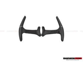 DarwinPro Aerodynamics DarwinPRO Autoclave Carbon Fiber Paddle Shifters DarwinPRO (OE) Fits F8, 488, Pista, 812, GTC4Lusso