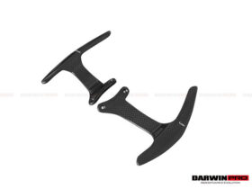 DarwinPro Aerodynamics DarwinPRO Autoclave Carbon Fiber Paddle Shifters DarwinPRO (OE) Fits F8, 488, Pista, 812, GTC4Lusso