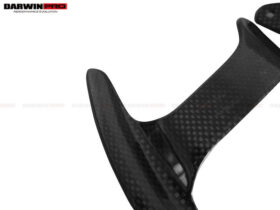 DarwinPro Aerodynamics DarwinPRO Autoclave Carbon Fiber Paddle Shifters DarwinPRO (OE) Fits F8, 488, Pista, 812, GTC4Lusso