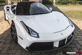 DarwinPro Aerodynamics DarwinPRO 488 GTB & Spider Dry Carbon Fiber Side Air Intake Fins for Ferrari 488 - Image 5