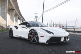 DarwinPro Aerodynamics DarwinPRO 488 GTB & Spider Dry Carbon Fiber Side Air Intake Fins for Ferrari 488 - Image 6