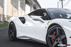DarwinPro Aerodynamics DarwinPRO 488 GTB & Spider Dry Carbon Fiber Side Air Intake Fins for Ferrari 488 - Image 7