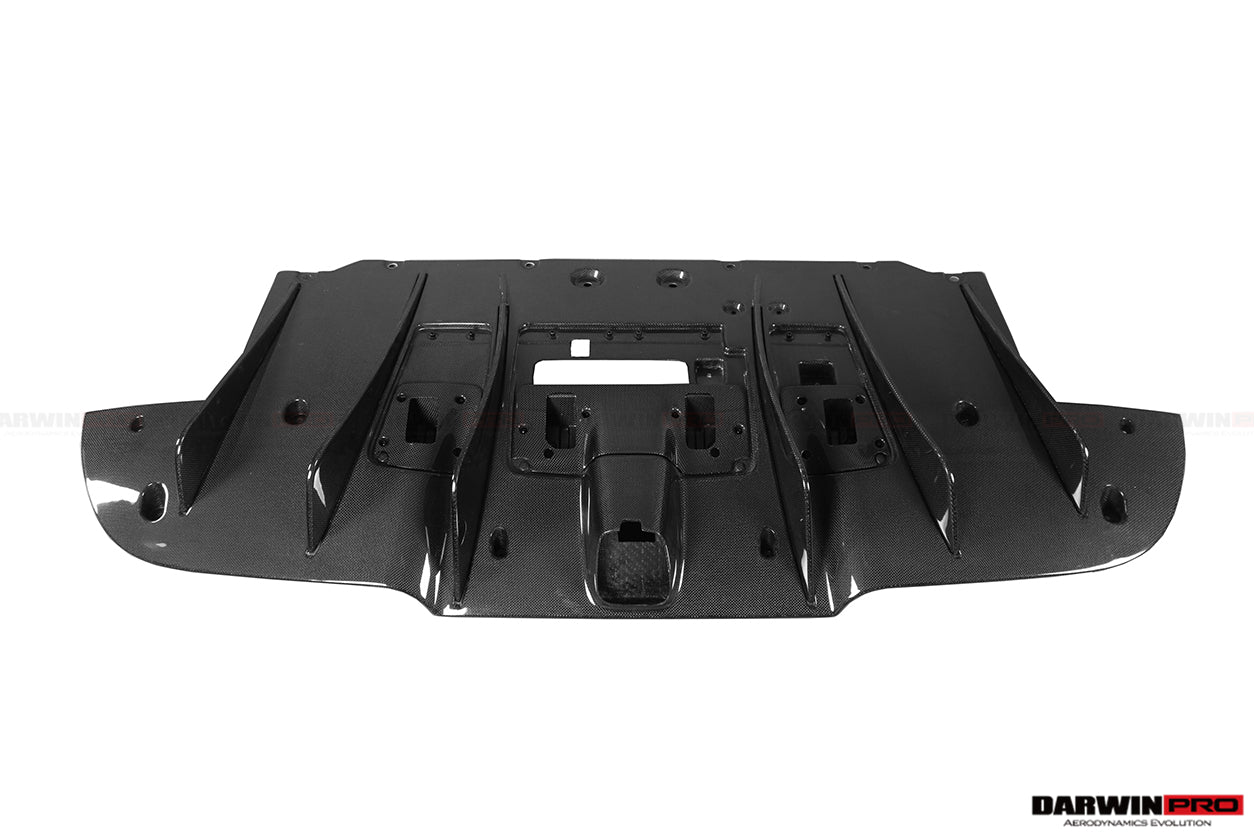 DarwinPro Aerodynamics DarwinPRO 488 GTB & Spider Carbon Fiber Rear Diffuser for Ferrari 488 - Image 2