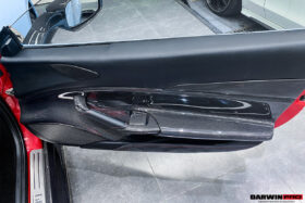 DarwinPRO 2015-2020 Ferrari 488 GTB & Spider Carbon Fiber Door Panel Interior - image 2