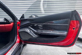 DarwinPRO 2015-2020 Ferrari 488 GTB & Spider Carbon Fiber Door Panel Interior - image 4