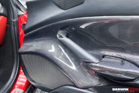 DarwinPRO 2015-2020 Ferrari 488 GTB & Spider Carbon Fiber Door Panel Interior - image 7