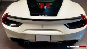 DarwinPro Aerodynamics DarwinPRO 488 GTB BKSS Style Carbon Fiber Trunk Spoiler for Ferrari 488 - Image 6