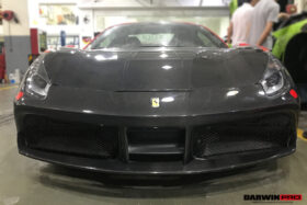 DarwinPro Aerodynamics DarwinPRO 488 GTB & Spider Carbon Fiber Hood for Ferrari 488 - Image 7