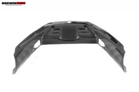 DarwinPro Aerodynamics DarwinPRO SF90 Stradale OE Style Autoclave Carbon Fiber Engine Bay Interior (1 Piece) for Ferrari