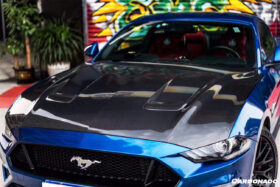 DarwinPRO 2018-2023 Ford Mustang Carbon Fiber Hood - image 9