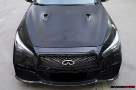 Darwinpro 2014-2022 Infiniti Q50 Sedan EAU ROUGE Style Hood - image 5