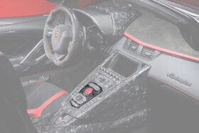 DarwinPro Aerodynamics DarwinPRO Aventador LP700 LP720 LP750 SV Coupe Roadster Dry Carbon Fiber Center Console Panel