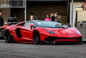 DarwinPRO 2011-2016 Lamborghini Aventador LP700 Roadster SV-BKSSII Style Carbon Fiber Aero Full Wide Body Kit - image 1