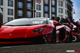 DarwinPRO 2011-2016 Lamborghini Aventador LP700 Roadster SV-BKSSII Style Carbon Fiber Aero Full Wide Body Kit - image 6