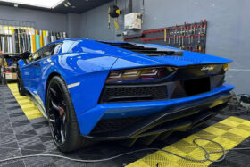 DarwinPro Aerodynamics DarwinPRO Aventador Autoclave Carbon Fiber Rear Side Scoops DarwinPRO (OE) Fits: LP740 Coupe - Image 6