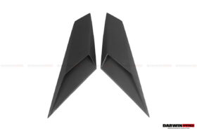 DarwinPro Aerodynamics DarwinPRO Aventador Autoclave Carbon Fiber Rear Side Scoops DarwinPRO (OE) Fits: LP740 Roadster -
